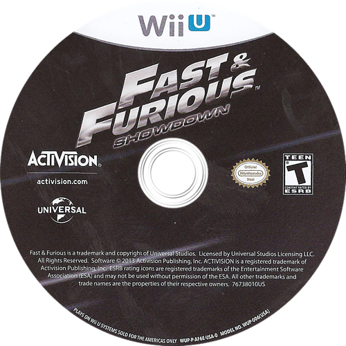Fast and the Furious: Showdown screenshot 3 for Wii U